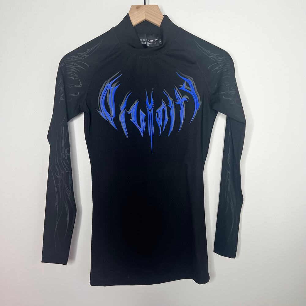 Breathedivinity Long Sleeve Compression Top Black Men Small